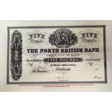 SCOTLAND 1971 . FIVE 5 POUNDS . SPECIMEN . REPRODUCTION